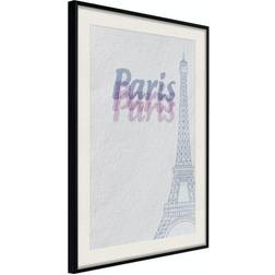 Arkiio Affisch Paris in Watercolours [Poster] 40x60 Poster